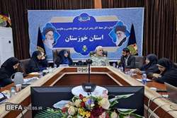 نشست کمیته بانوان ستاد گرامیداشت سوم و چهارم خرداد در خوزستان 